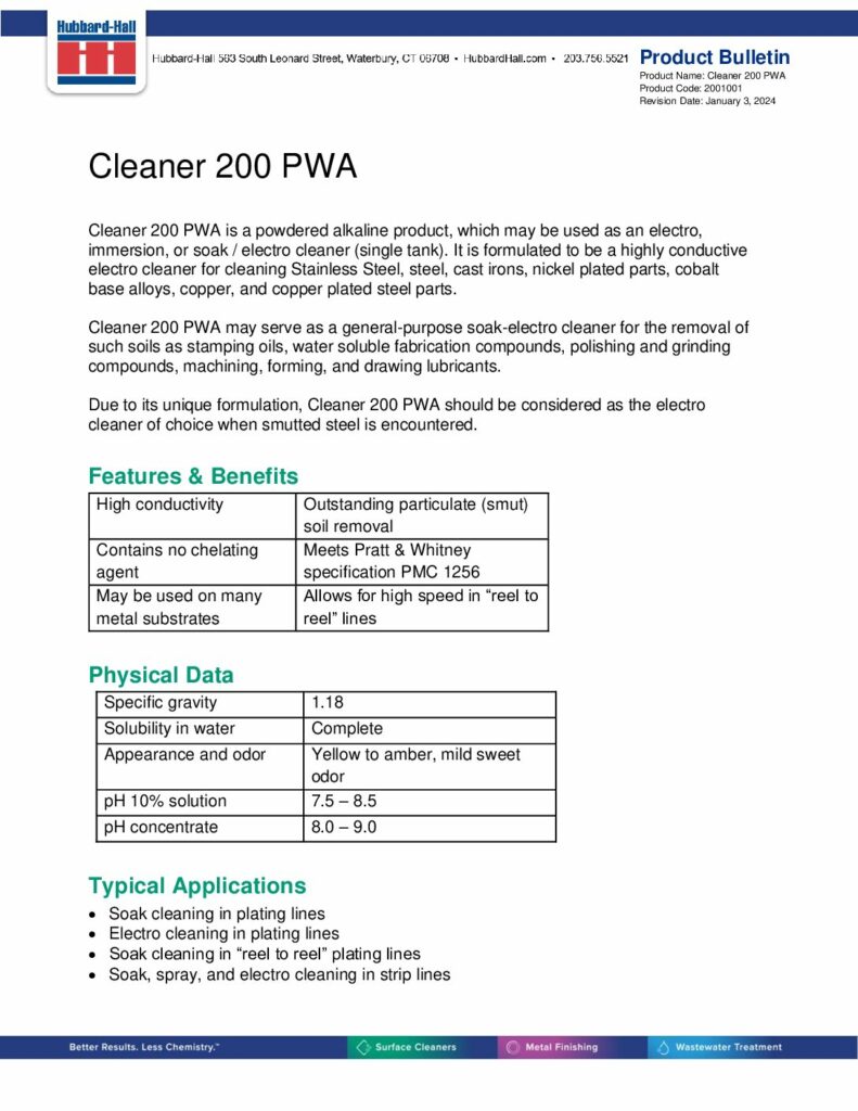 cleaner 200 pwa pb 2001001 pdf 791x1024