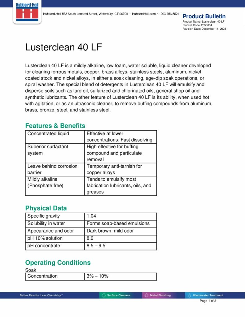 lusterclean 40 lf pb 2053034 pdf 791x1024