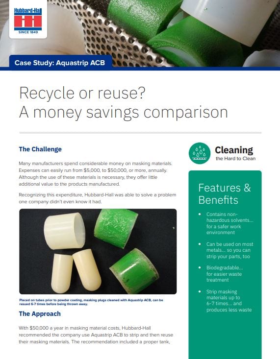 Recycle or Reuse? A Money Savings Comparison with Aquastrip ACB