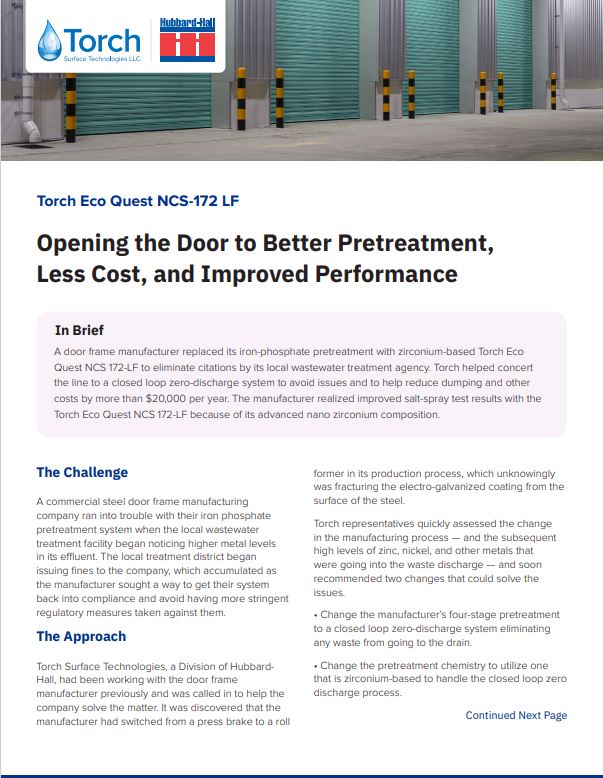 Opening the Door to Better Pretreatment,  Less Cost, and Improved Performance