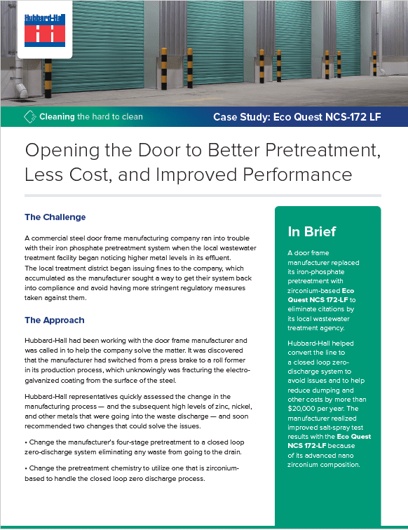 Opening the Door to Better Pretreatment,  Less Cost, and Improved Performance